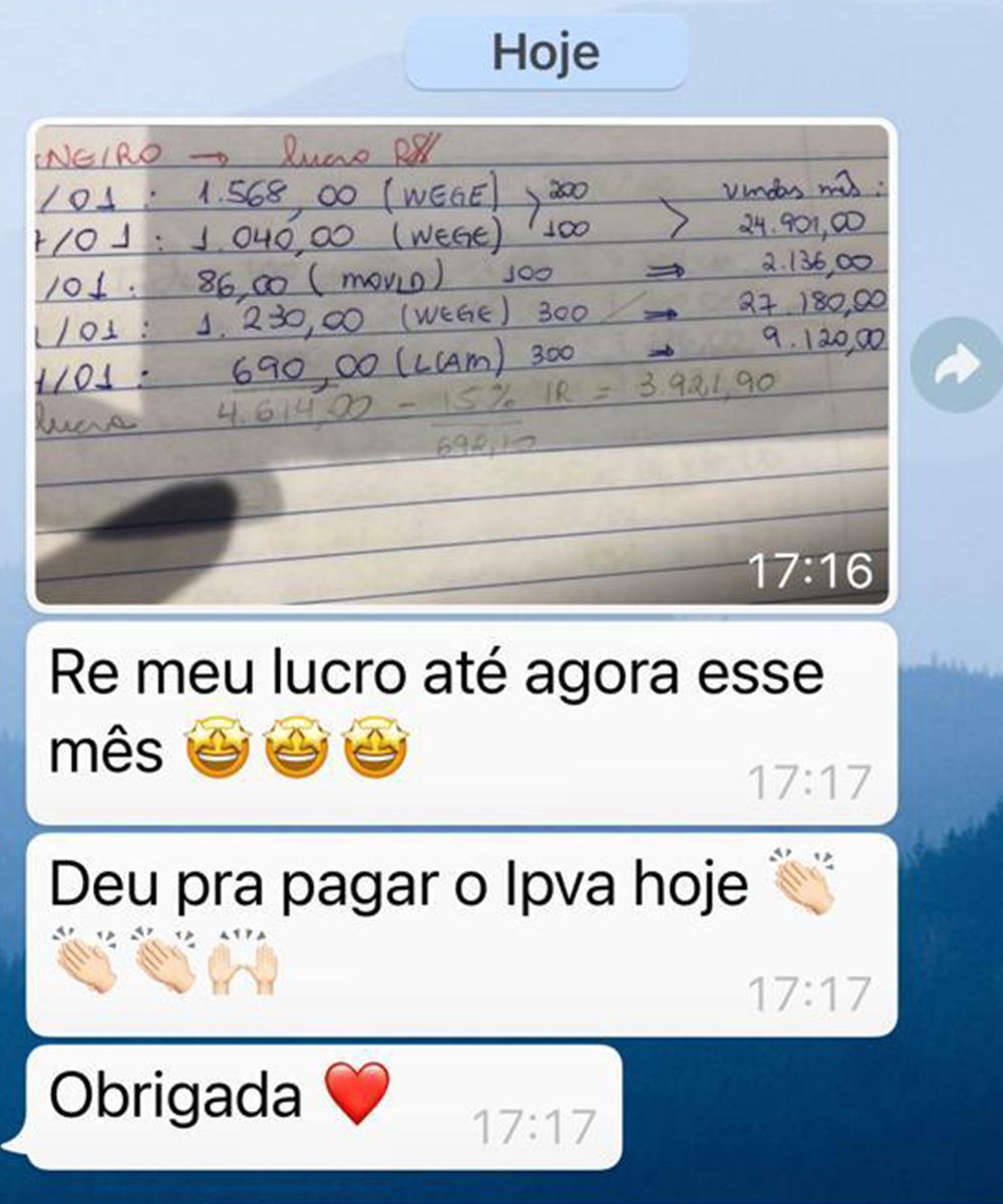 Depoimento de um aluno do Método Wolff